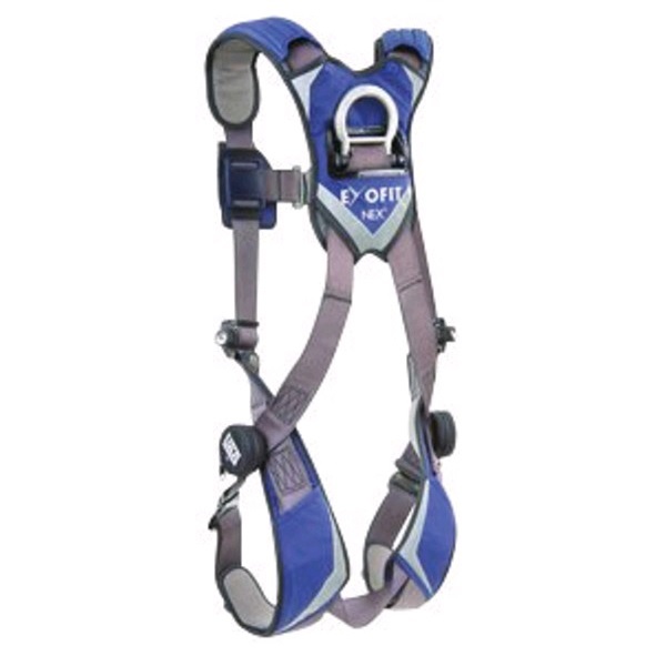 EXOFIT CLIMBING HARNESS FR/SD/BK D RINGS XL