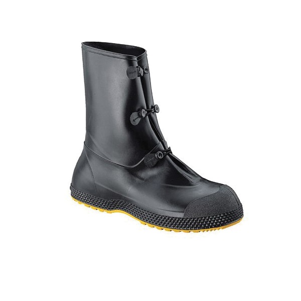 BOOTS, OVER SHOE, 12 INHT, MEDIUM 9-10, BLACK,